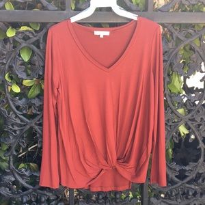 New Wasabi+Mint rust top